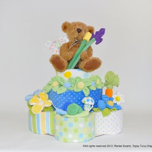 Diaper Cake How To, Basic 2 & 3 Layer Instructional Video