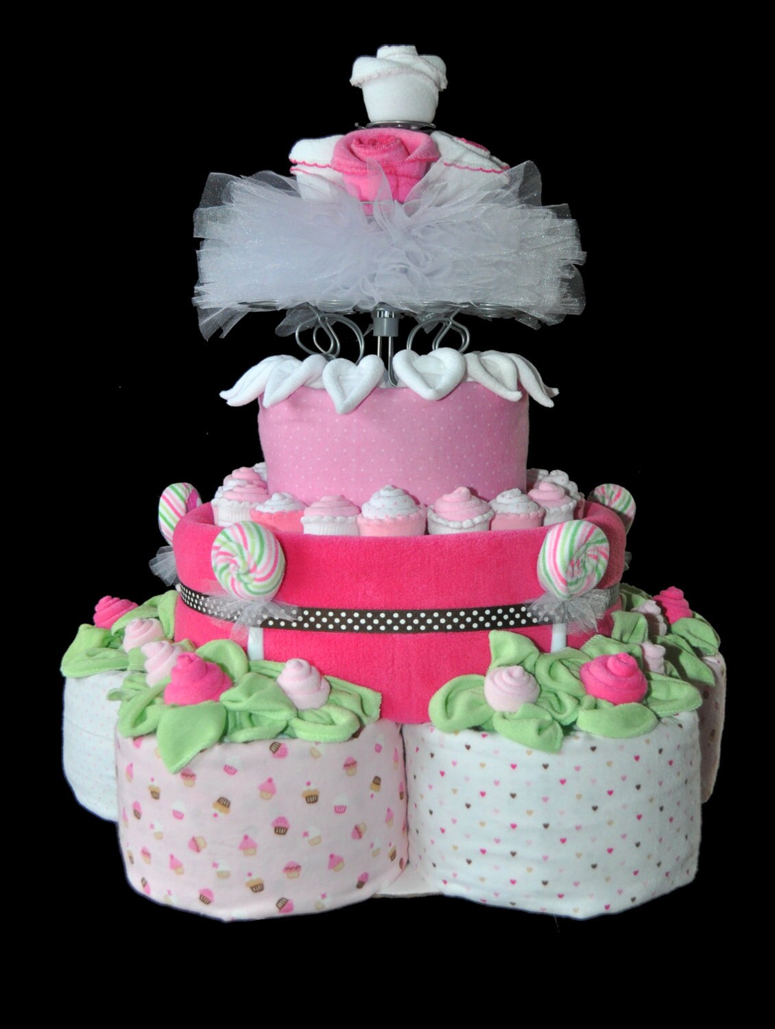 Diaper Cake How To Basic 2 & 3 Layer Instructional Video Etsy