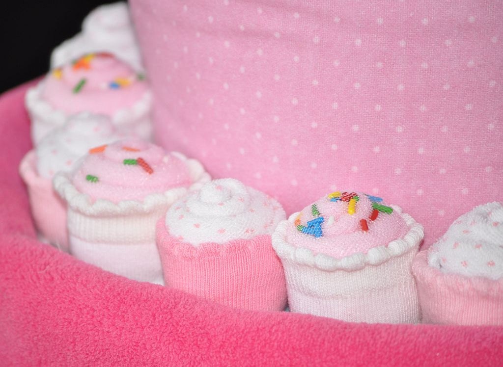 Baby Washcloth Cupcakes Mini and Full Size WashAgami ™ Etsy