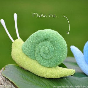 Washcloth Snail, WashAgami ™, for Diaper Cake Instructional Video image 1