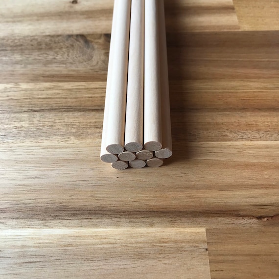 Wooden Dowel for Macramé: Birch Wooden Dowel for Macramé: Birch