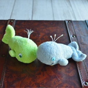 Baby Sock Whale PDF and Instructional Video