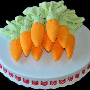 Baby Washcloth Carrot, WashAgami ™, How to Video for a Towel or Diaper Cake image 1