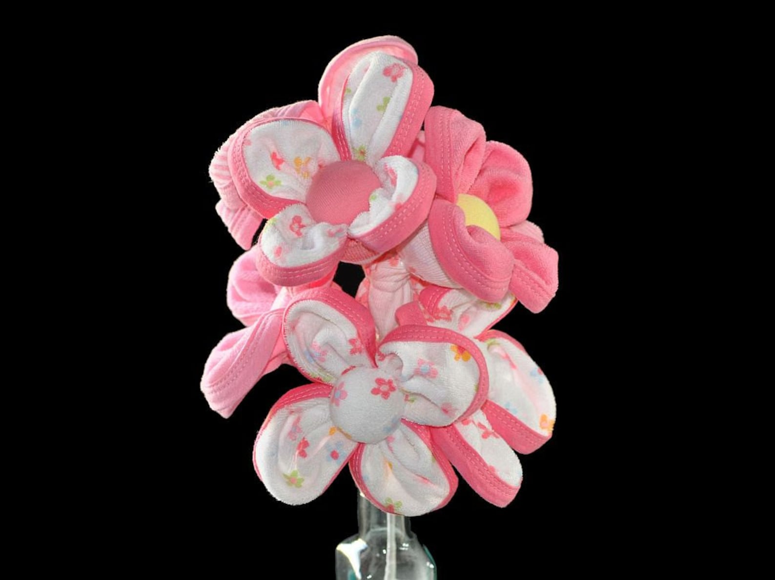 Baby Washcloth Flowers Washagami ™ Bouquet or Diaper Cake Etsy