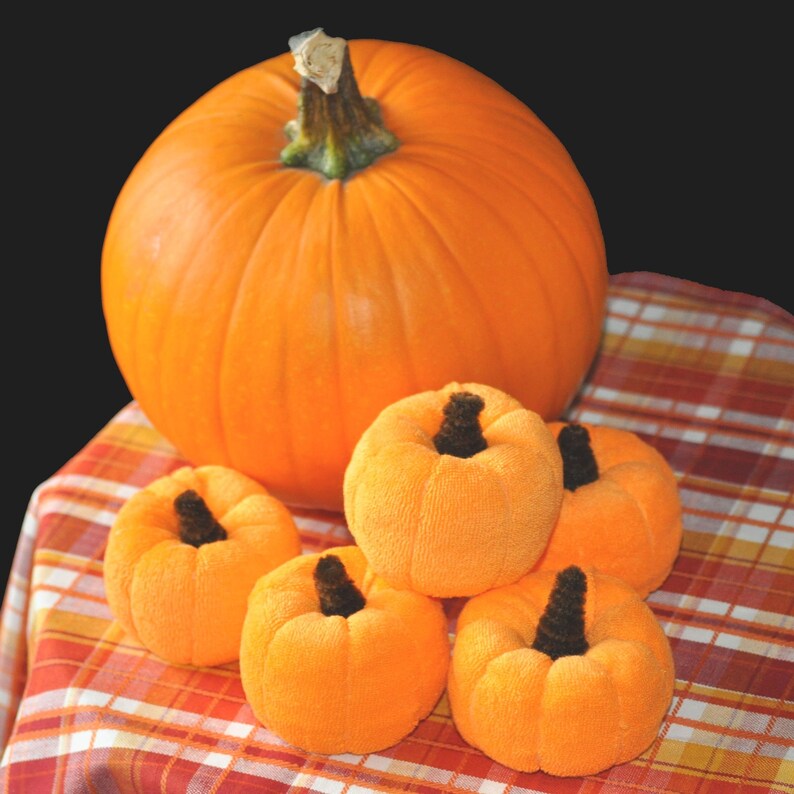 Baby Washcloth Veggies Set of 5 Washagami ™ Instructional Etsy