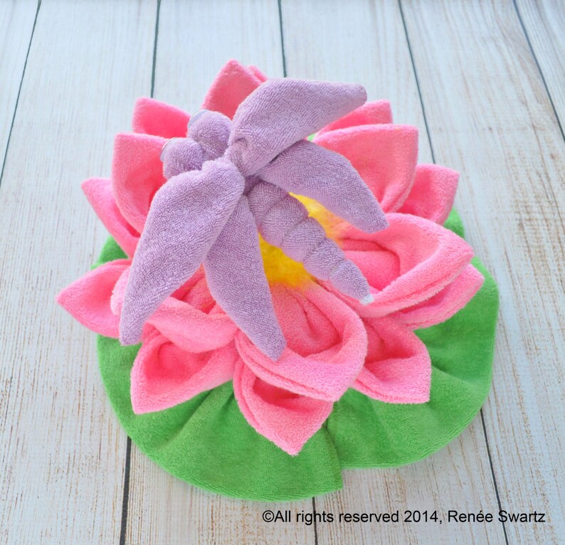 Baby Washcloth Dragonfly Washagami ™ Instructional Video Etsy Australia