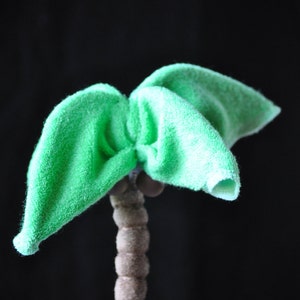 Baby Washcloth Palm Tree, WashAgami ™, For a Diaper Cake How To Video image 2