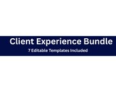 Client Experience Bundle | Client Onboarding Templates | Intake Form, Welcome Pack, & More | Editable Word Documents | Instant Download