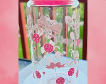 Bicchieri in vetro Cherry Chic da 16 once