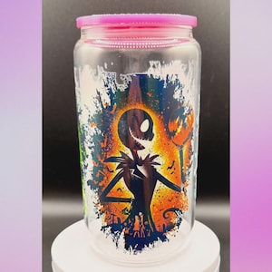 Halloween Glass Cup
