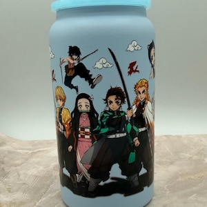 Breathing Style Bliss! Anime UV DTF 16oz Tumbler