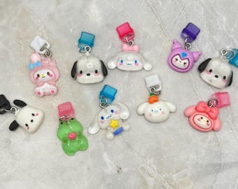 Kawaii Dust Plug Charms for Type C Devices