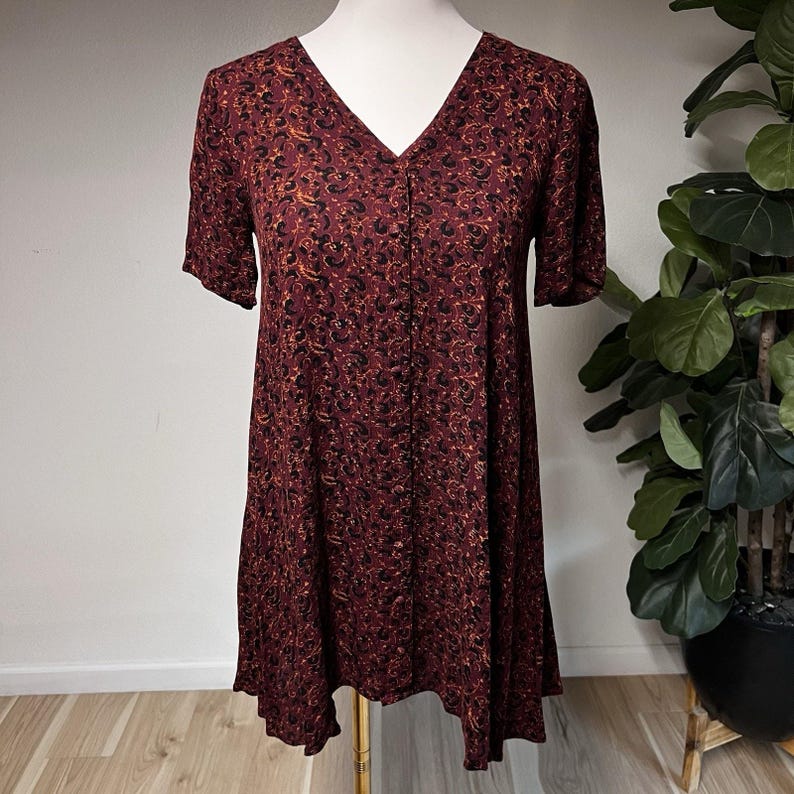 Staring at Stars Mini Tunic Shirt Dress Y2K Boho Festival Urban Outfitters UO image 2