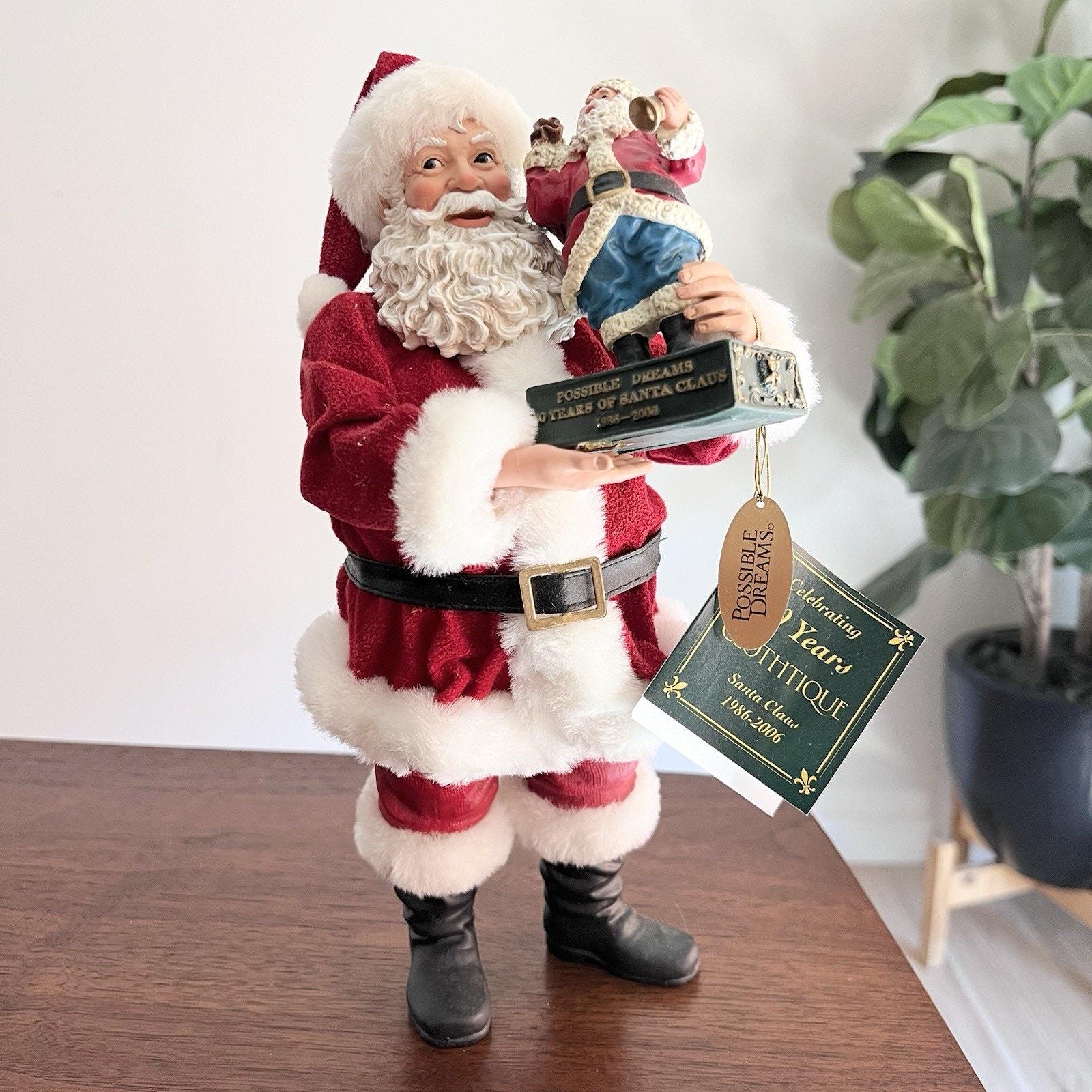 Clothtique Santas by Possible Dreams - Etsy