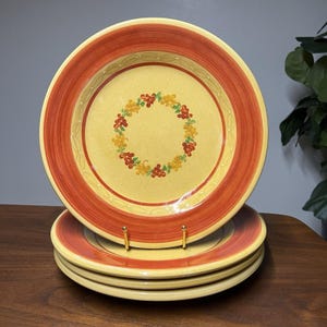 Platos llanos Souleo Terre è Provence de 29 cm, fabricados en Francia, loza TPR4