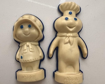 Pillsbury Doughboy Calendar Figurines by Danbury Mint C.1997