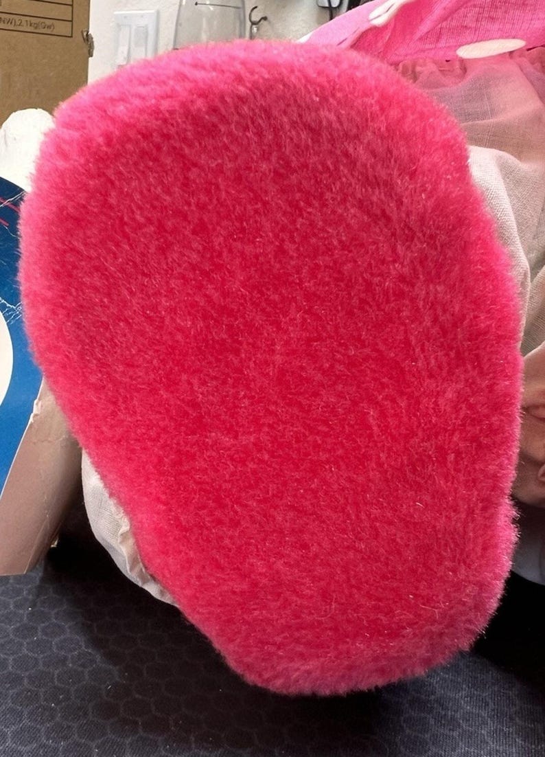 Peluche Minnie Mouse Disney vintage 1987, les mondes des merveilles « Little Boppers » image 7