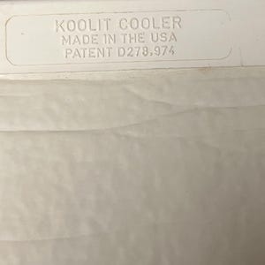 Vintage Disney Mickey Mouse "Koolit" insulated foam cooler bag w/Snap Top Handle image 2