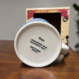 Vintage Disney Mickey Minnie Mouse Pluto Collectible Coffee Mug Cup Kcare Retro image 5