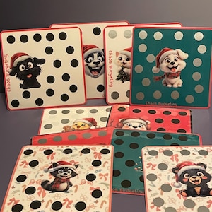 Christmas Animal Scratch Off Savings Card