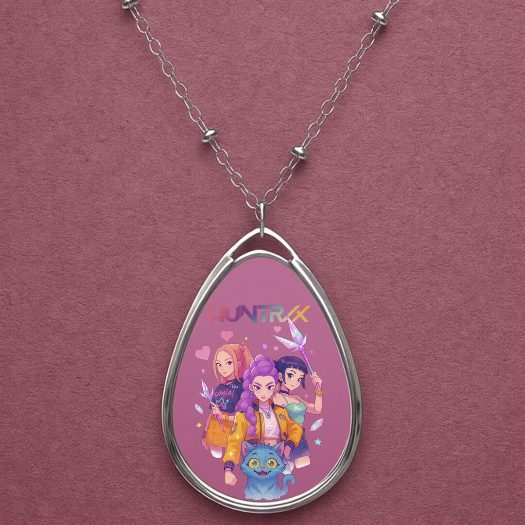 Kpop Demon Hunters Necklace Kpop Demon Hunters Kpop Jewelry Etsy