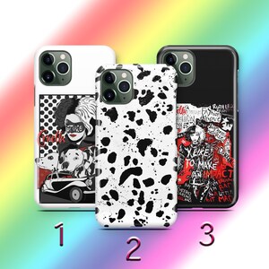 Cruella de Vil F9 Phone Case For Apple iPhone 11 12 13 14 15 16 17 e Air PRO Plus Mini Max Disney Cartoon Character Evil 101 Dalmatians