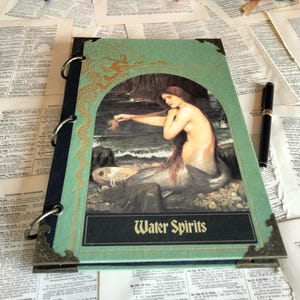 Full Size Reusable Notebook ~ Enchanted World: Water Spirits Edition