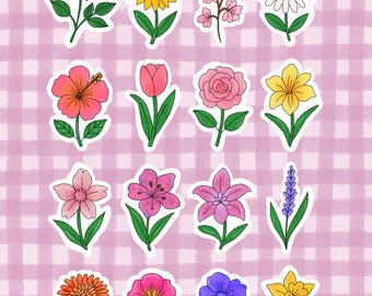 Sticker Pack - Flowers