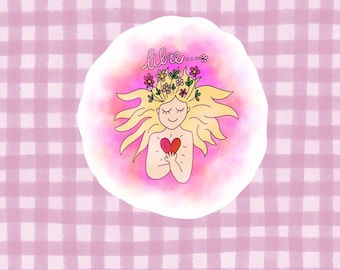 Glitter stickers - Free