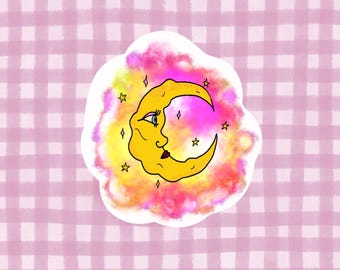 Glitter Stickers - Luna