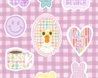 Sticker pack - Happy Life