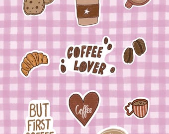 Sticker pack - Coffee Lover