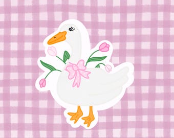Glitter stickers - Mrs. Goose