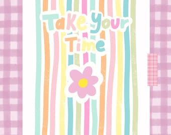 Illustration - Take your time