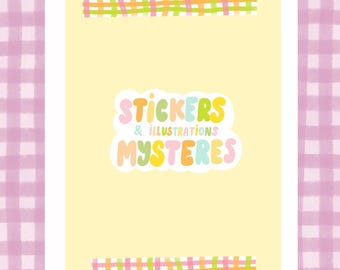 Mystery Pack - Cocktails & Fun - illustration with its mystery sticker