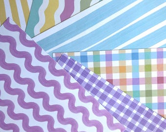 A5 Scrapbooking Paper Kit - Happy Life