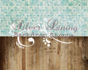 5' x 8' ALL in ONE Photography Backdrop Split / Combo LARGE Photo Prop