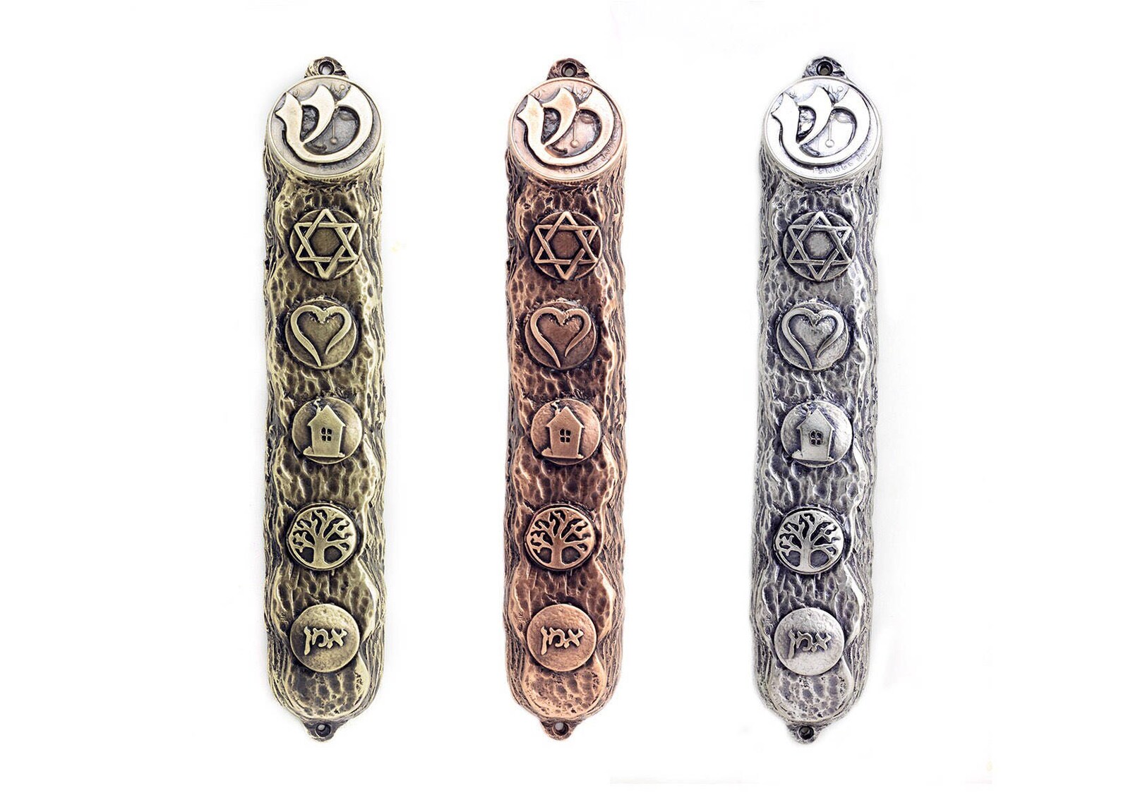 The Mezuzah Blessing, Mezuzah With Beautiful Symbols, New Jewish House Gift Etsy