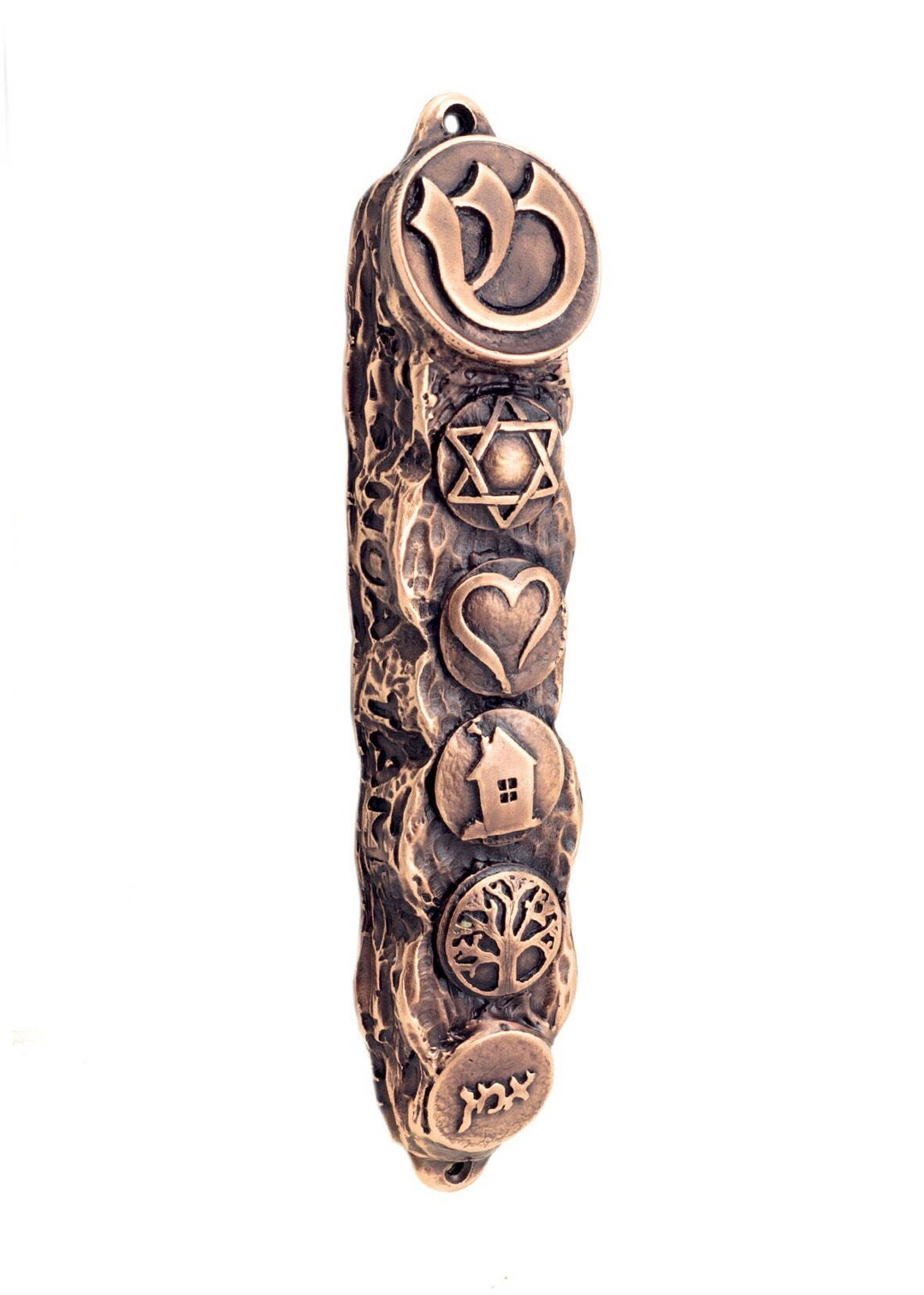 Mezuzah With Symbols, Mezuzah With Story Etsy