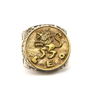Leo astrology- Zodiac ring- Astrology ring- Zodiac pendant ring - Leo The Lion (July 23 – August 22)- personalized ring- birthday gift