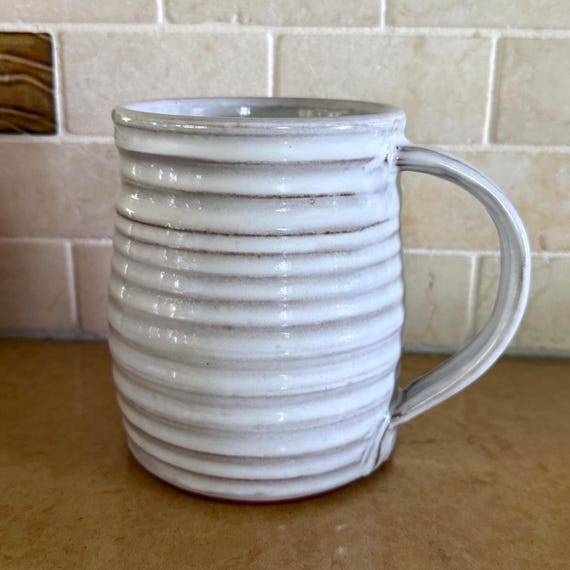Handmade Pottery Coffee Mug - Large 24-Ounce Giant Mug