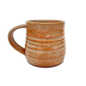 Ceramic Orange Coffee Mug, Large 18-ounce Pottery Handmade Pottery Coffee  Cup, Gift for Coffee Lover - Etsy