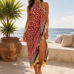 Pareo Wrap Dress - Etsy