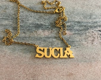 Download Script Font Necklace Etsy SVG Cut Files