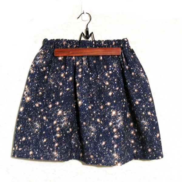 galaxy print skirt with pockets XS S free size