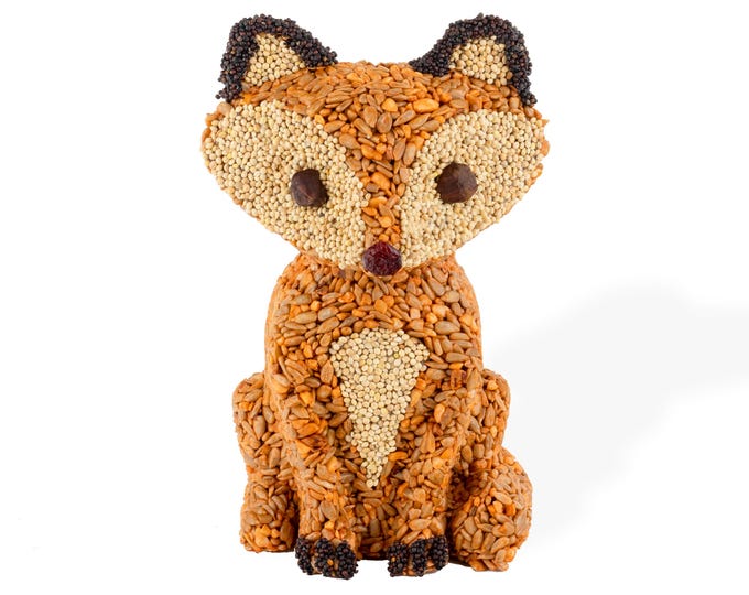 Birdzy Fox - Edible Bird Feeder. Bird Lover Gift