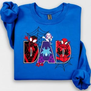 Mamá y papá Spideyy y sus amigos PNG Descarga digital
