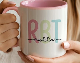Personalized RBT Mug, Registered Behavior Technician gift