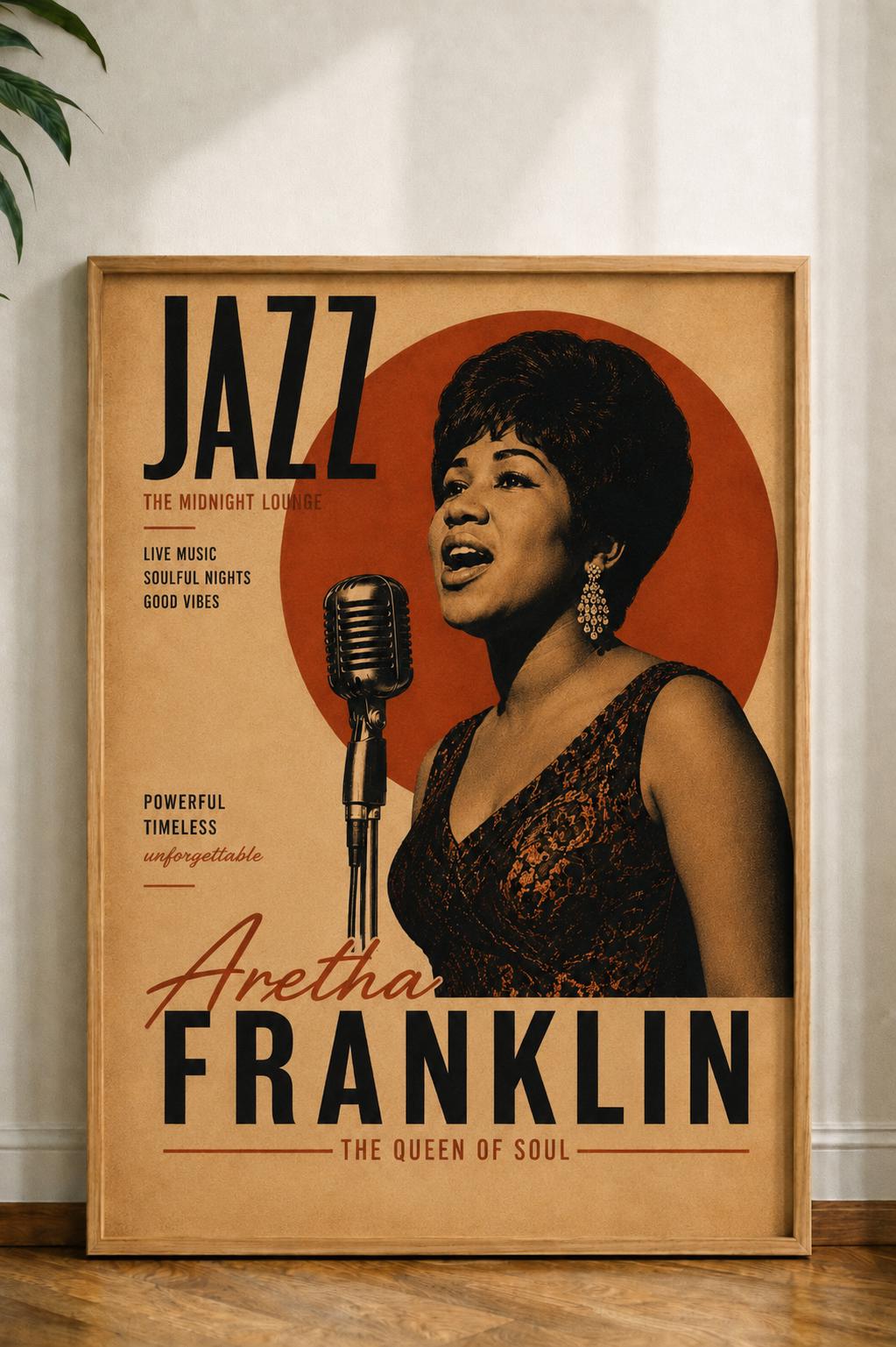 Aretha Franklin Poster - Etsy