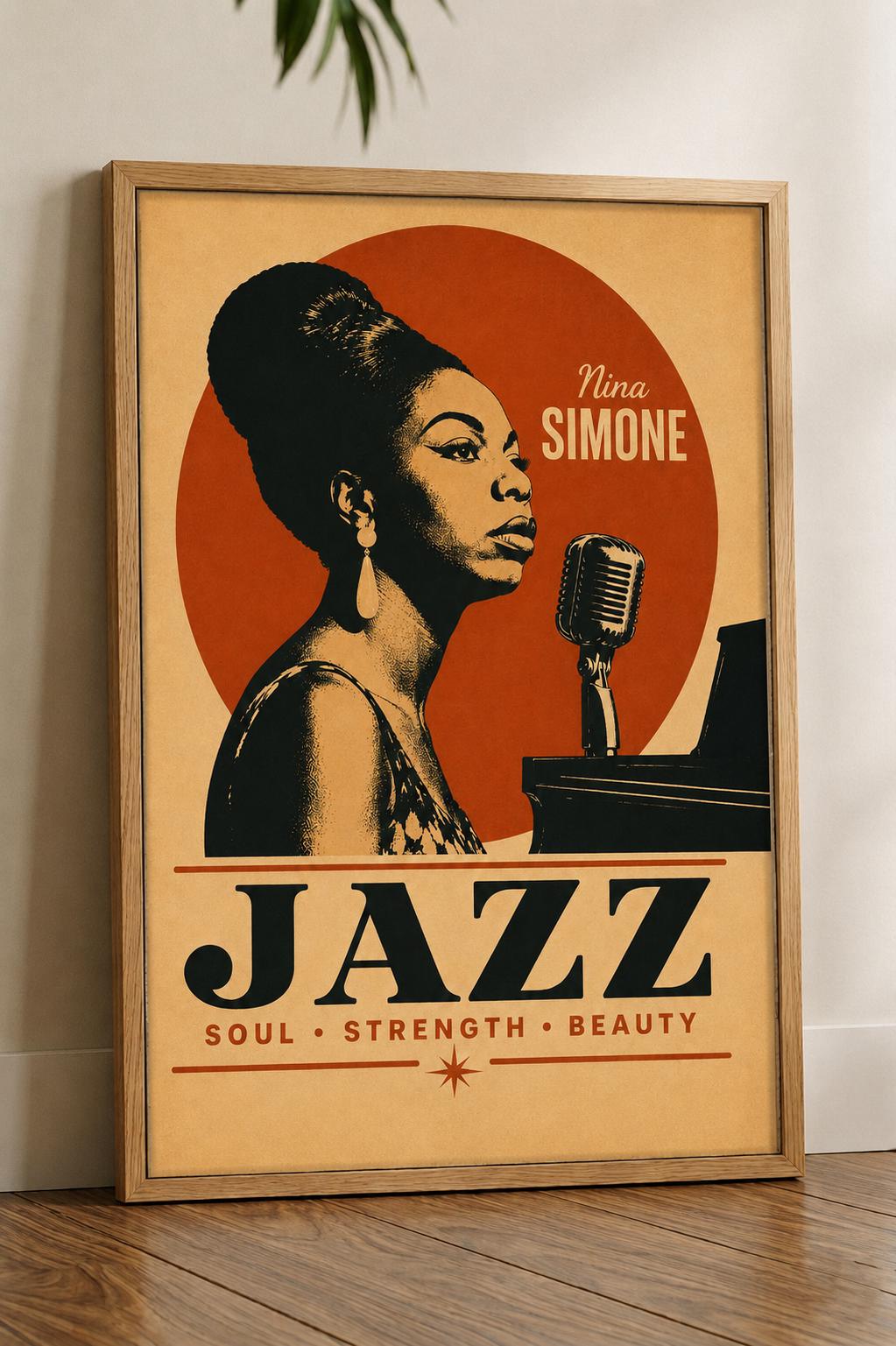 Nina simone poster - Etsy 日本
